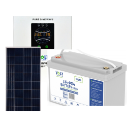 ZESTAW SOLARNY INWERTER 1000S PANEL180W 12V Aku 100Ah